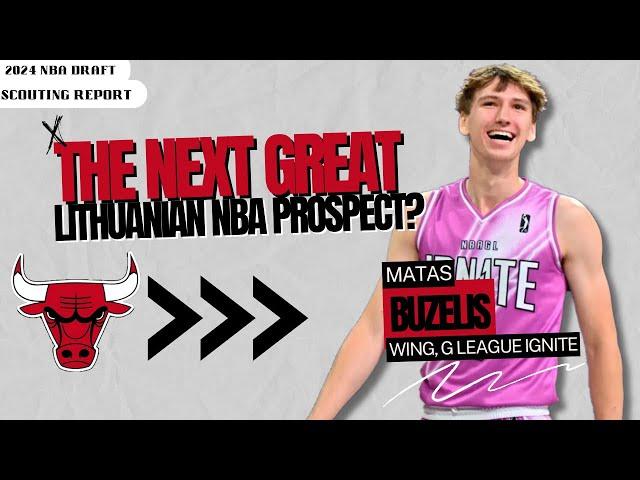Matas Buzelis: The Next Great Lithuanian NBA Prospect? | 2024 NBA Draft Scouting Report