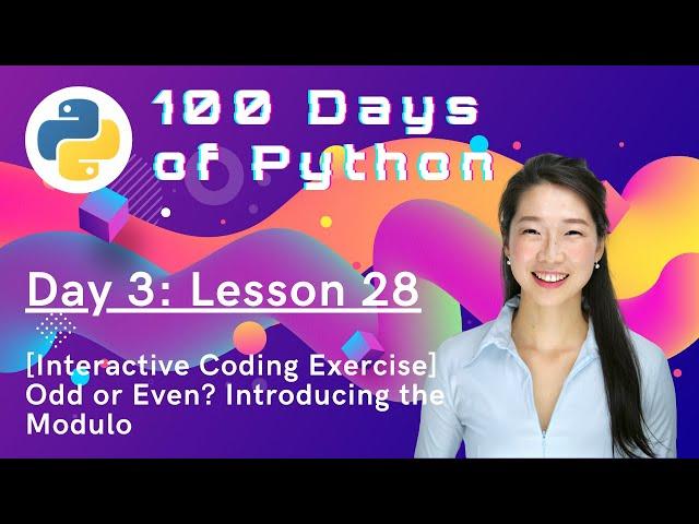 [Interactive Coding Exercise] Odd or Even? Introducing the Modulo
