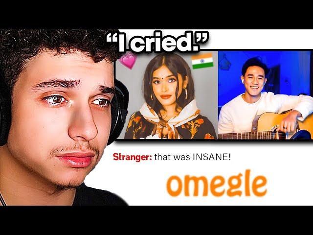 I Cried Seeing Hindi Songs Sung to Strangers on Omegle!