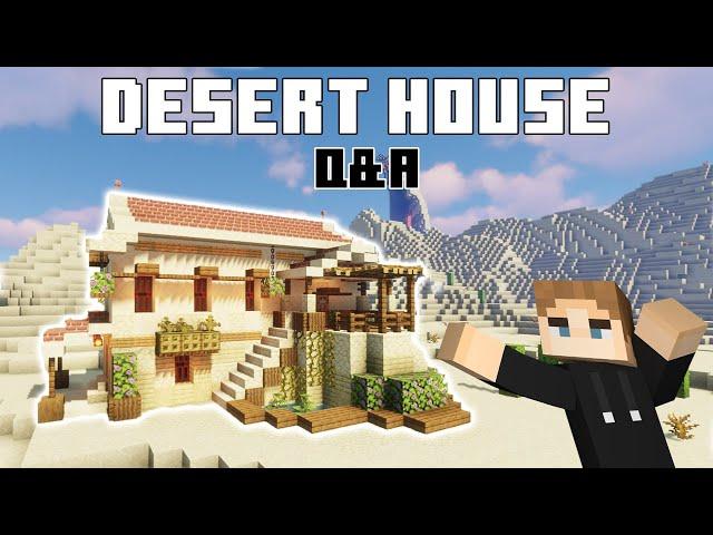 House Build Q and A with Lemonslice! Minecraft Building!