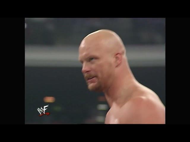 WWF Raw 11/20/2000 - Chris Benoit vs. Stone Cold (Part 1)