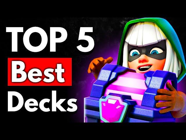 TOP 5 *BEST* Decks in Clash Royale (August 2024)