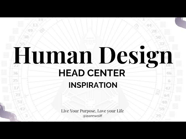 Human Design - The Head Center