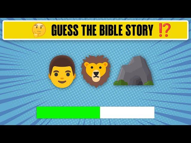 Guess the Bible Story | Kid Trivia | Bible Trivia for Kids | Emoji Trivia