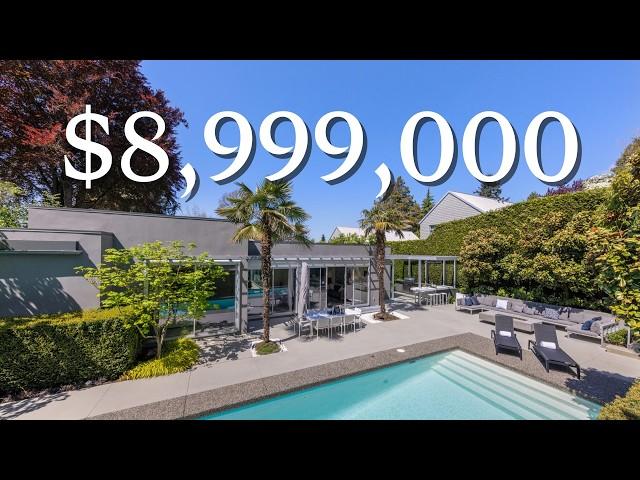 Inside this $8,999,000 Modern Vancouver Oasis | Luxury Home Tour