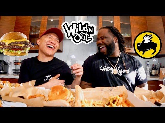 Why We Got "Fired" From Wild N Out & Show Secrets - Buffalo Wild Wings Muk Bang with Darren Brand