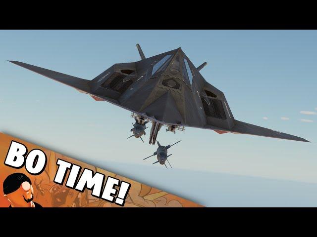 Flying The Infamous F-117 Nighthawk In War Thunder!