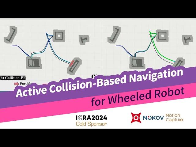 ICRA 2024: Active Collision-Based Navigation for Wheeled Robot