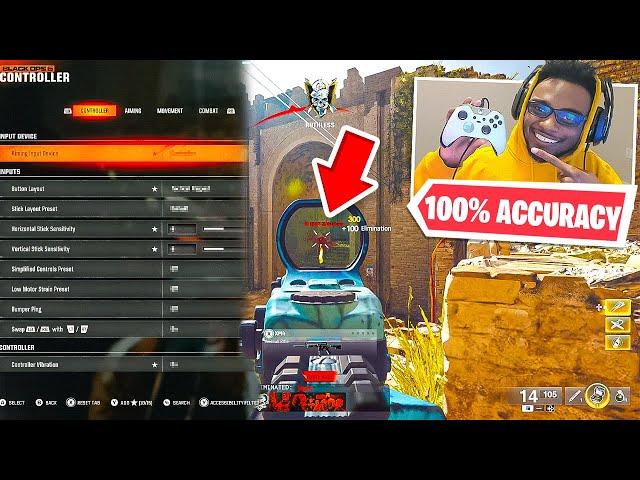 How to ABUSE AIM ASSIST + IMPROVE AIM in BLACK OPS 6!  (BO6 Best Controller Settings PS5/XBOX)