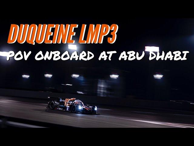 Onboard POV - Duqueine D08 LMP3 at Abu Dhabi