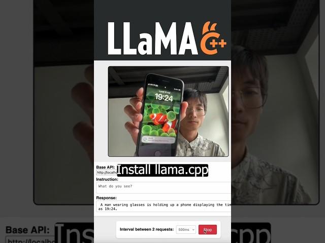 Run Real-Time AI Object Detection in Your Browser with llama.cpp + SmolVLM Run #ai #learnanlight