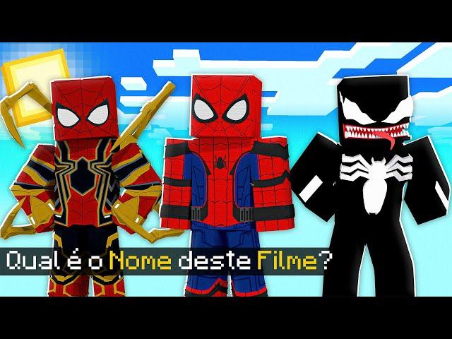 ADIVINHE o NOME do FILME no Minecraft 