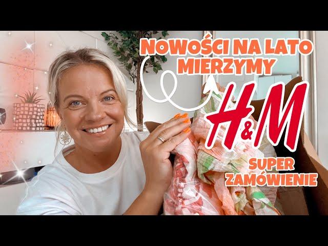 H&M MIERZYMY NOWOŚCI NA LATO | SUPER ZAMÓWIENIE | SUKIENKI BLUZKI TOREBKI SPODNIE | HAUL | VLOG UK