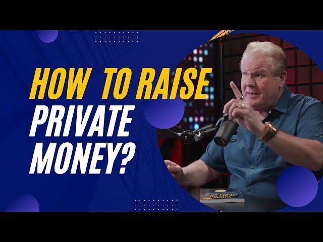 How to Raise Private Money With Jay Conner - Real Estate Investing Minus the Bank