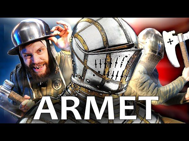 The best knight helmet - armet! I'll bet anything!