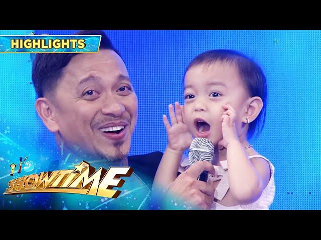 Baby Sarina surprises her daddy Jhong | It's Showtime