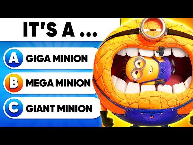 How Much Do You Know About The Movie DESPICABLE ME 4?  Despicable Me 4 Quiz