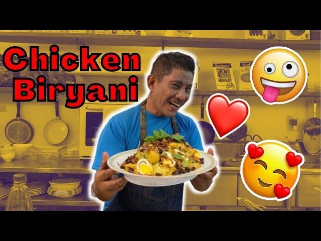 CHICKEN BIRYANI RECIPE | CHEF BOY LOGRO