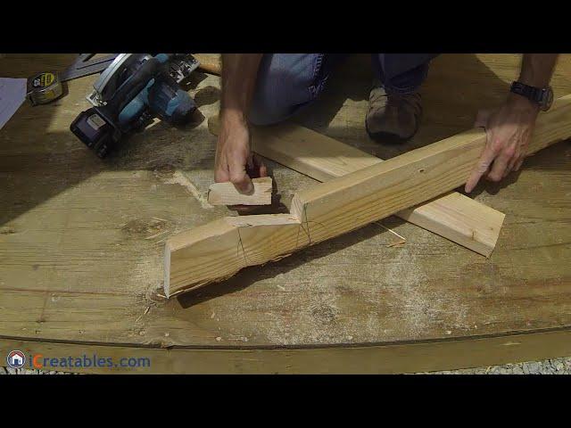 How To Build A Lean To Shed - Part 4 -  Rafter Build