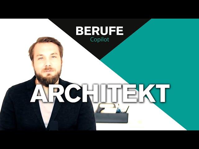 Architekt - Ein Blick in den Beruf