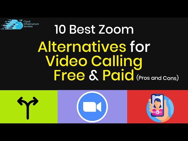 10 Best Zoom Alternatives for Video Calling Free & Paid (Pros and Cons)