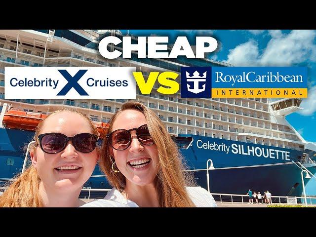 How does a cheap Celebrity cruise compare to Royal Caribbean?