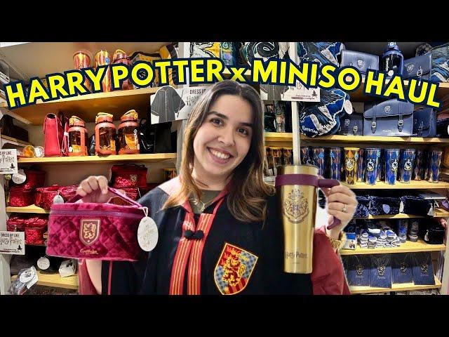 Miniso Harry Potter Collection in India!!! HUGE Stationery HAUL & GIVEAWAY | Heli Ved