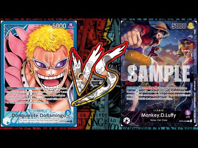 Doflamingo VS Purple Luffy | One Piece TCG | OP08.5 Tournament Gameplay