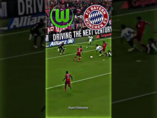 The day Lewandowski showed Wolfsburg levels..