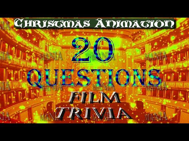 20 Film Trivia Questions - Animated Christmas Movies