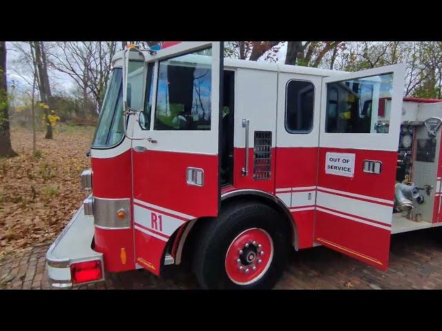 1992 Pierce Lance Fire Truck Tilt Cab