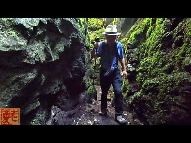 【别有洞天】------Hiking bruce trail at Nottawasaga lookout.