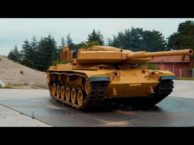 Rocketsan - Turkey M60 Main Battle Tank Modular Armoured Turret [1080p]