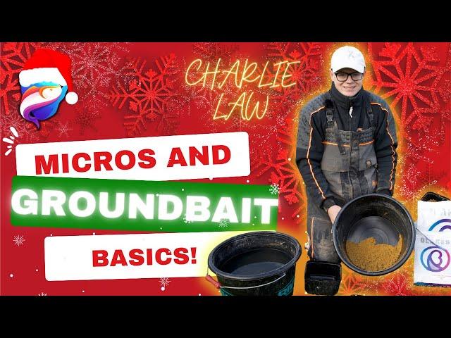 Charlie Law - WINTER F1 Fishing / Micro and Groundbait BASICS!