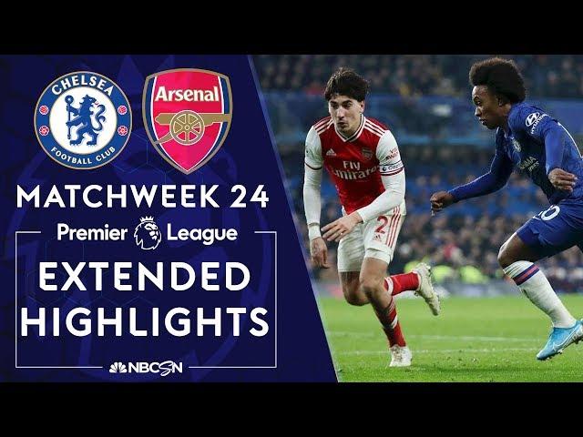 Chelsea v. Arsenal | PREMIER LEAGUE HIGHLIGHTS | 1/21/2020 | NBC Sports