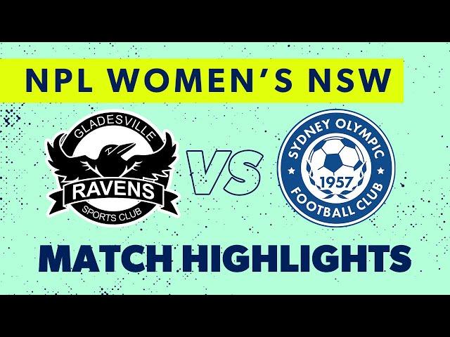 NPL Women's NSW Round 1 Highlights – Gladesville Ravens v Sydney Olympic