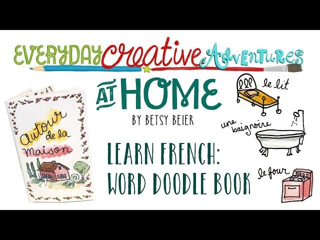 LearnFrenchWordDoodleBookBetsyBeier