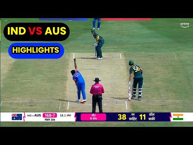 india vs australia t20 highlights 2024 | india vs australia live match today, ind vs aus highlights