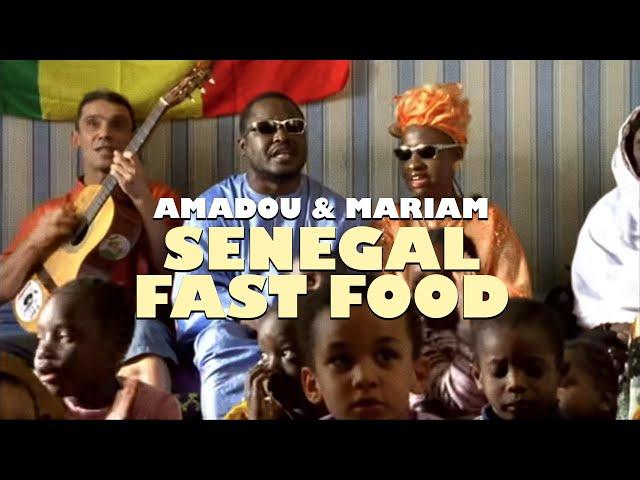 Amadou & Mariam (feat. Manu Chao) - Sénégal Fast Food (Official Music Video)