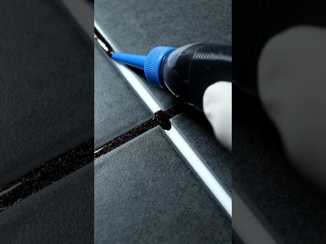 Tile Joint Black Pearl Violet Satisfying video #26 #satisfying #oddlysatisfying #shorts