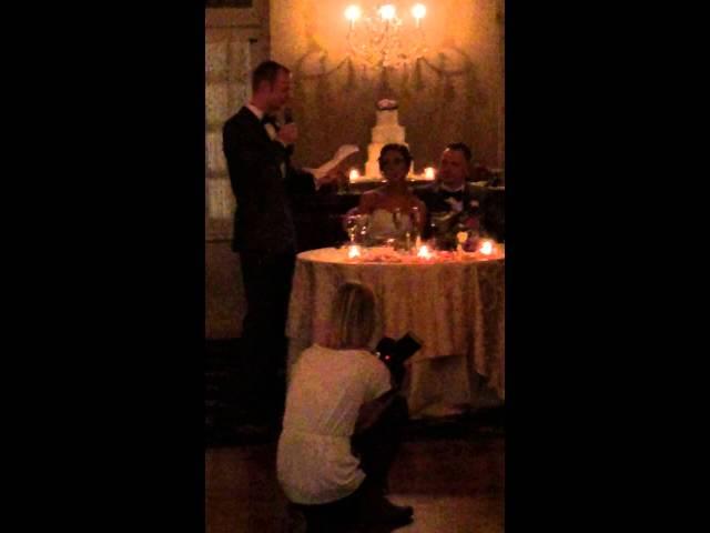 Brandon Best Man Speech