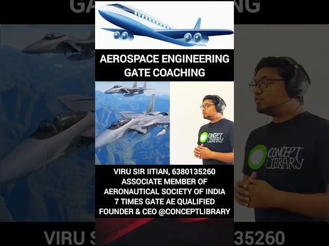 How to prepare for GATE Aerospace Engineering, best live lectures online test series viru sir IITian