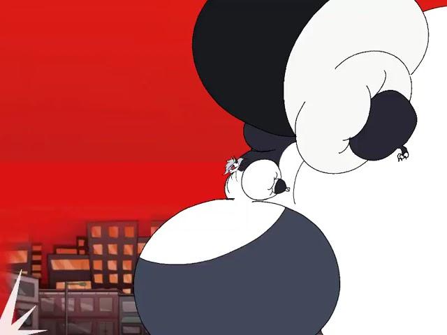 Bee inflates Loona with a kiss -Animation w/ audio