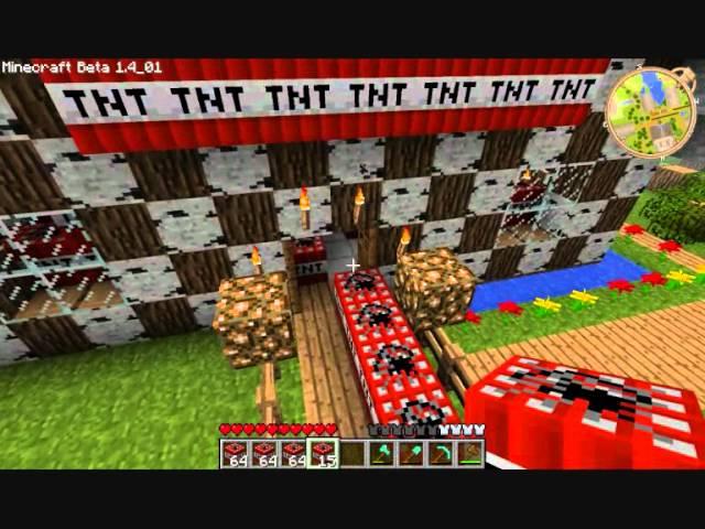 Minecraft Gaststädte wird zerbombt