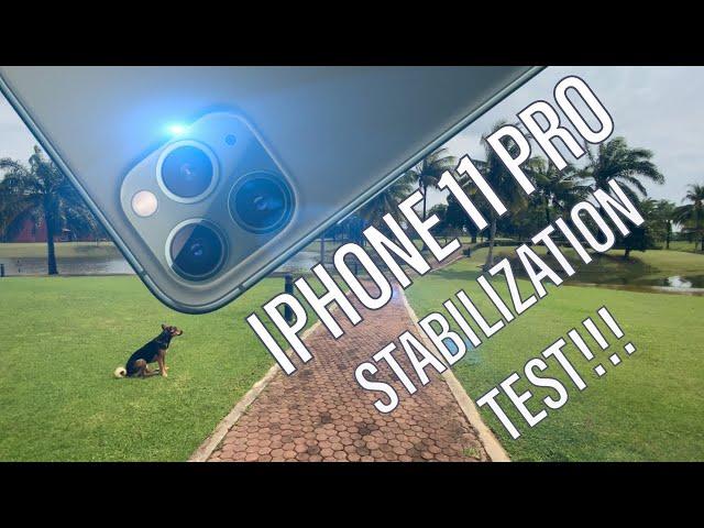 Iphone 11 Pro Video Stabilization Test!!