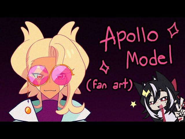 Apollo Vtuber Model Showcase - Fan art for @ActuallyRea