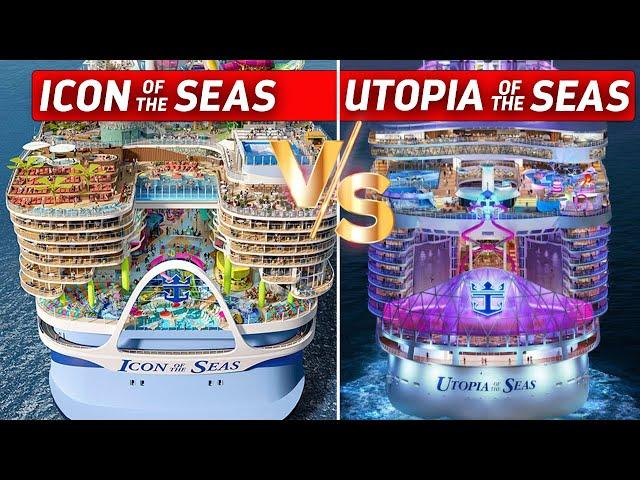 Icon of the Seas vs Utopia of the Seas: Which Cruise Ship is Right for You?