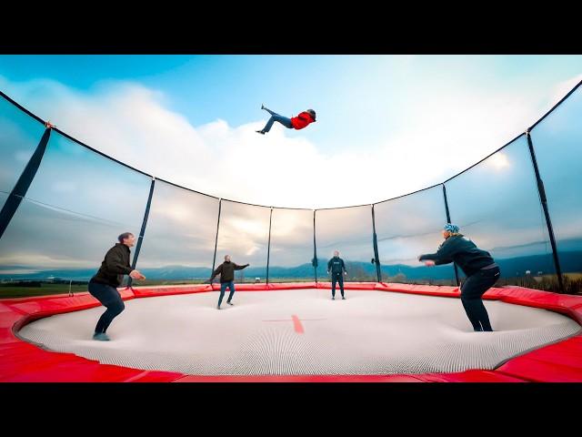 This is The World's Biggest Trampoline