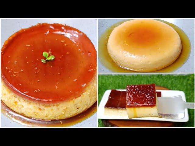 3 Types Of Pudding Recipe | Egg Pudding Recipe With Condensed Milk