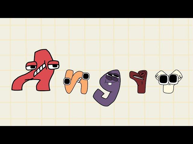 ANGRY | Alphabet Lore PARODY COMPILATION / Alphabet Lore animation @Mike Salcedo @mmanimation1778